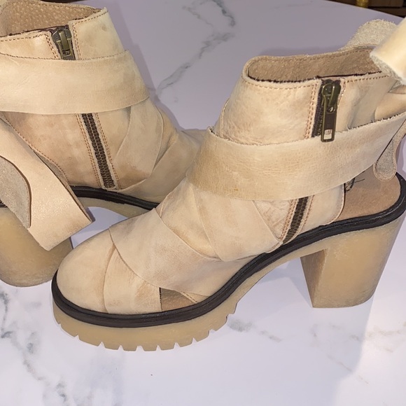 FREE PEOPLE BLAKE PLATFORM BOOTIES - Picture 5 of 10